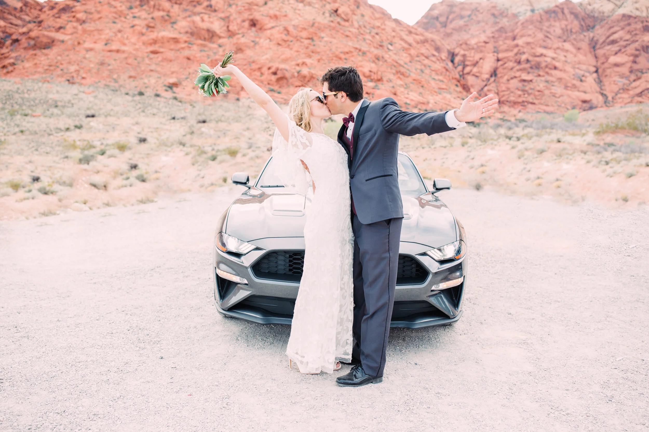 getaway car vegas wedding