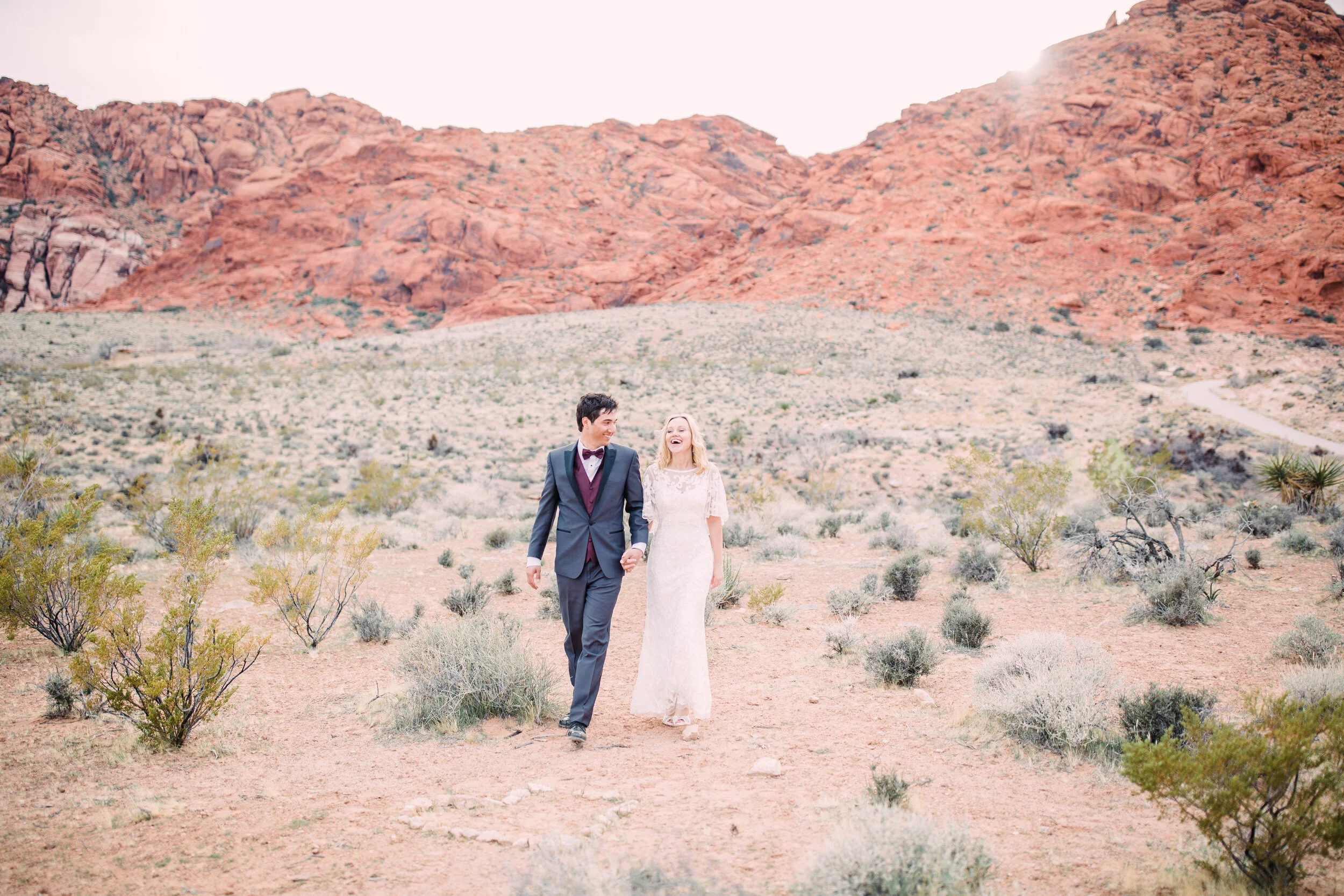 red rock canyon wedding