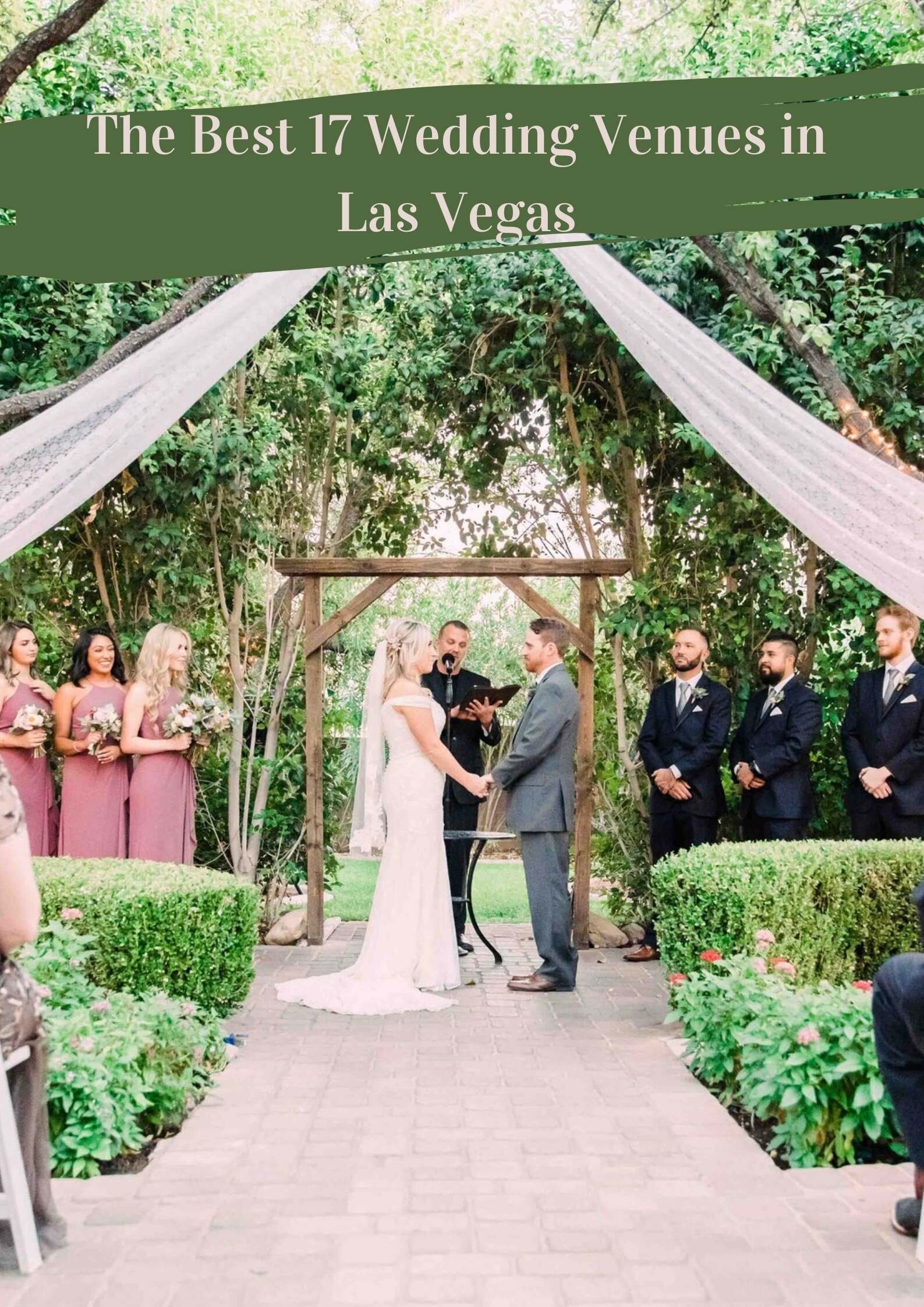 best 17 wedding venues in las vegas