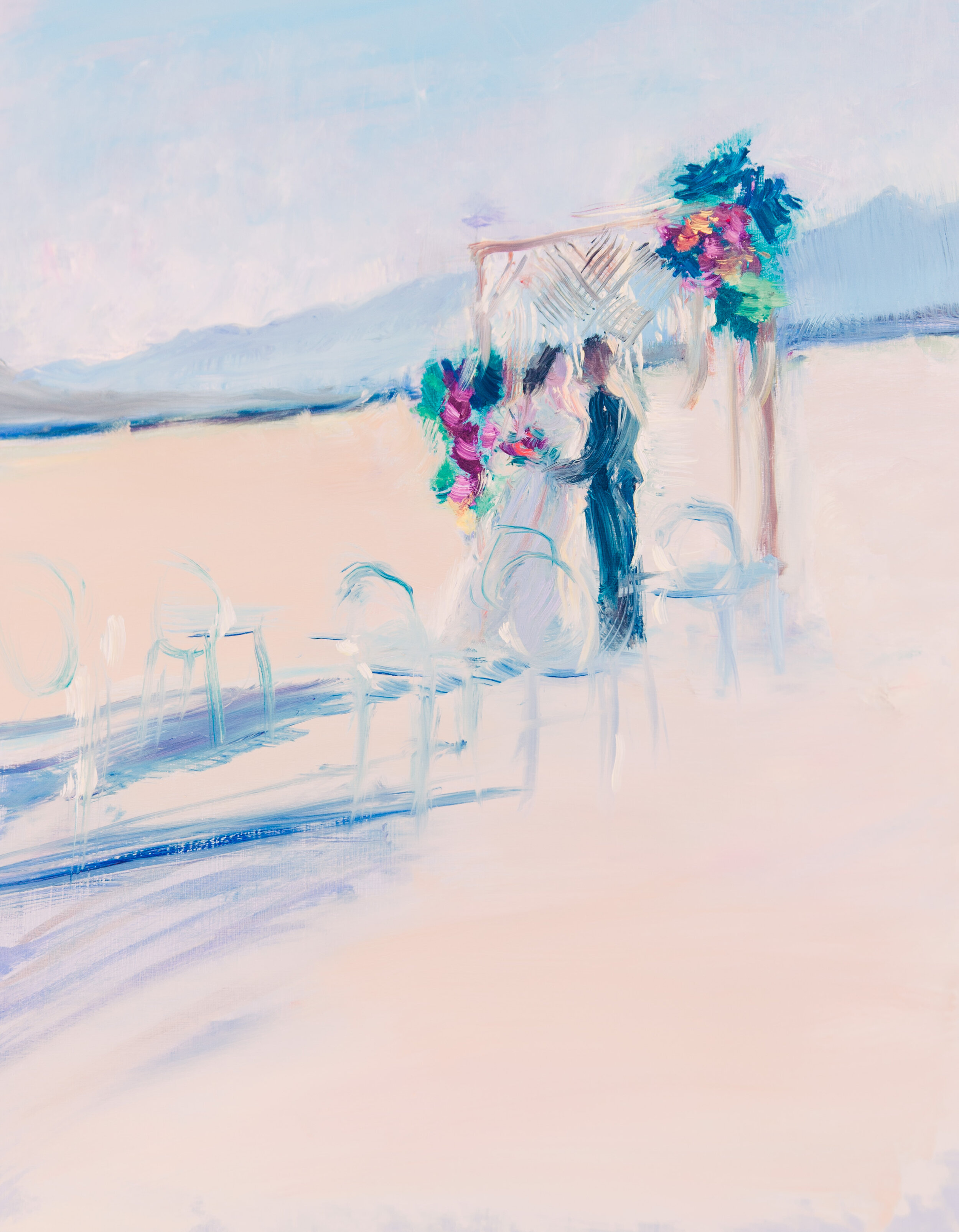 live wedding painter las vegas