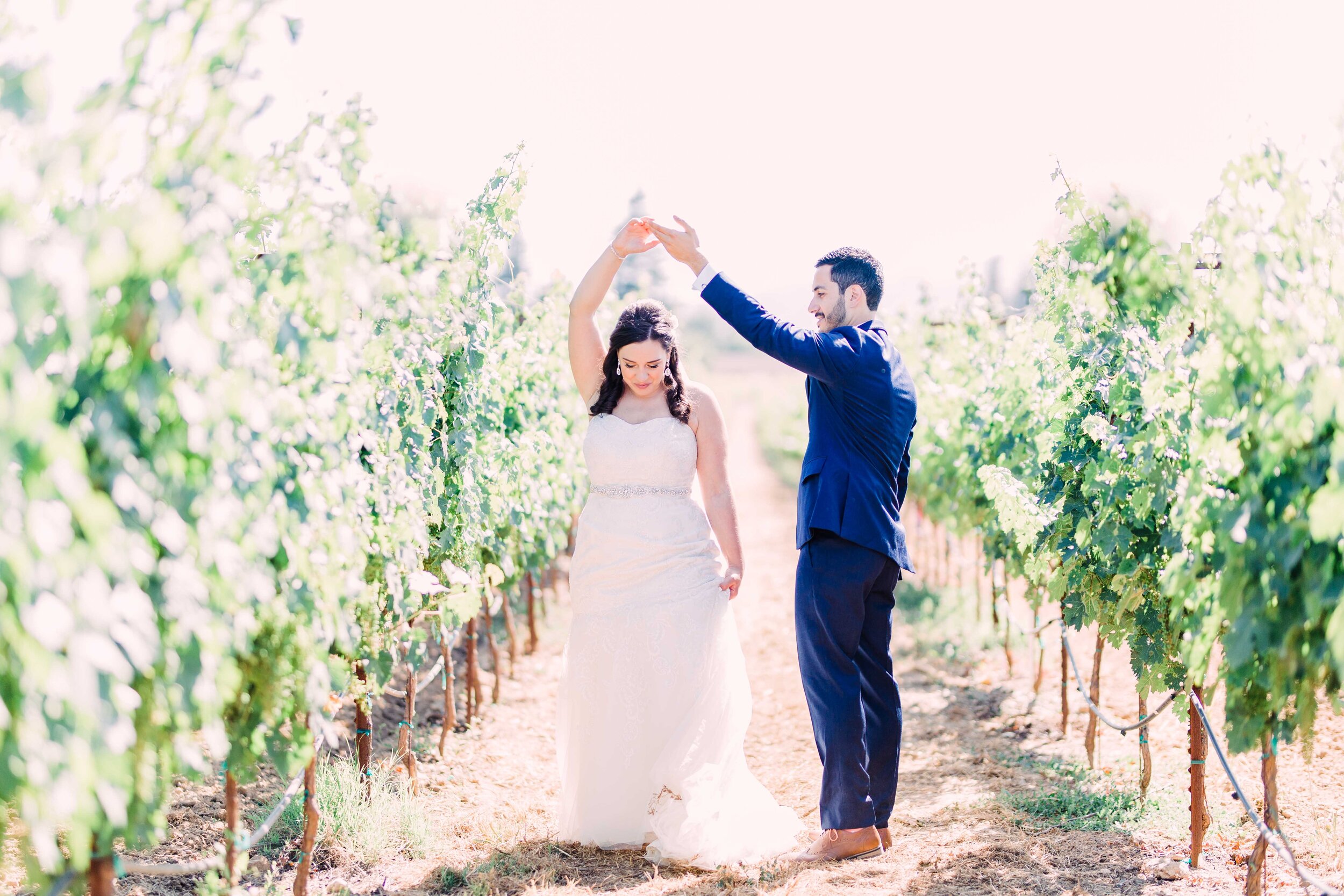 upscale vineyard wedding napa
