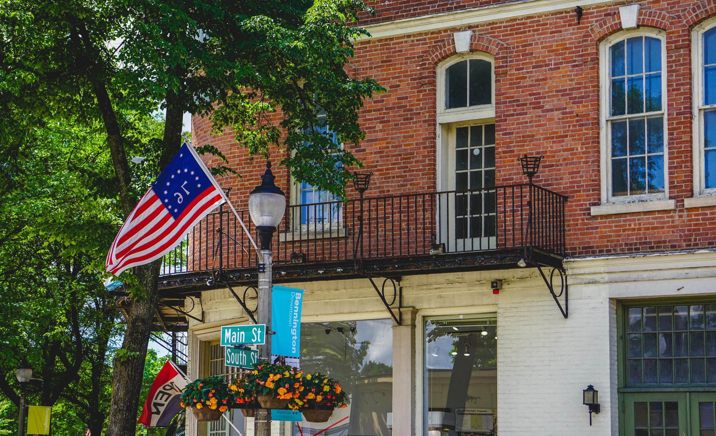Downtown Bennington, Vermont