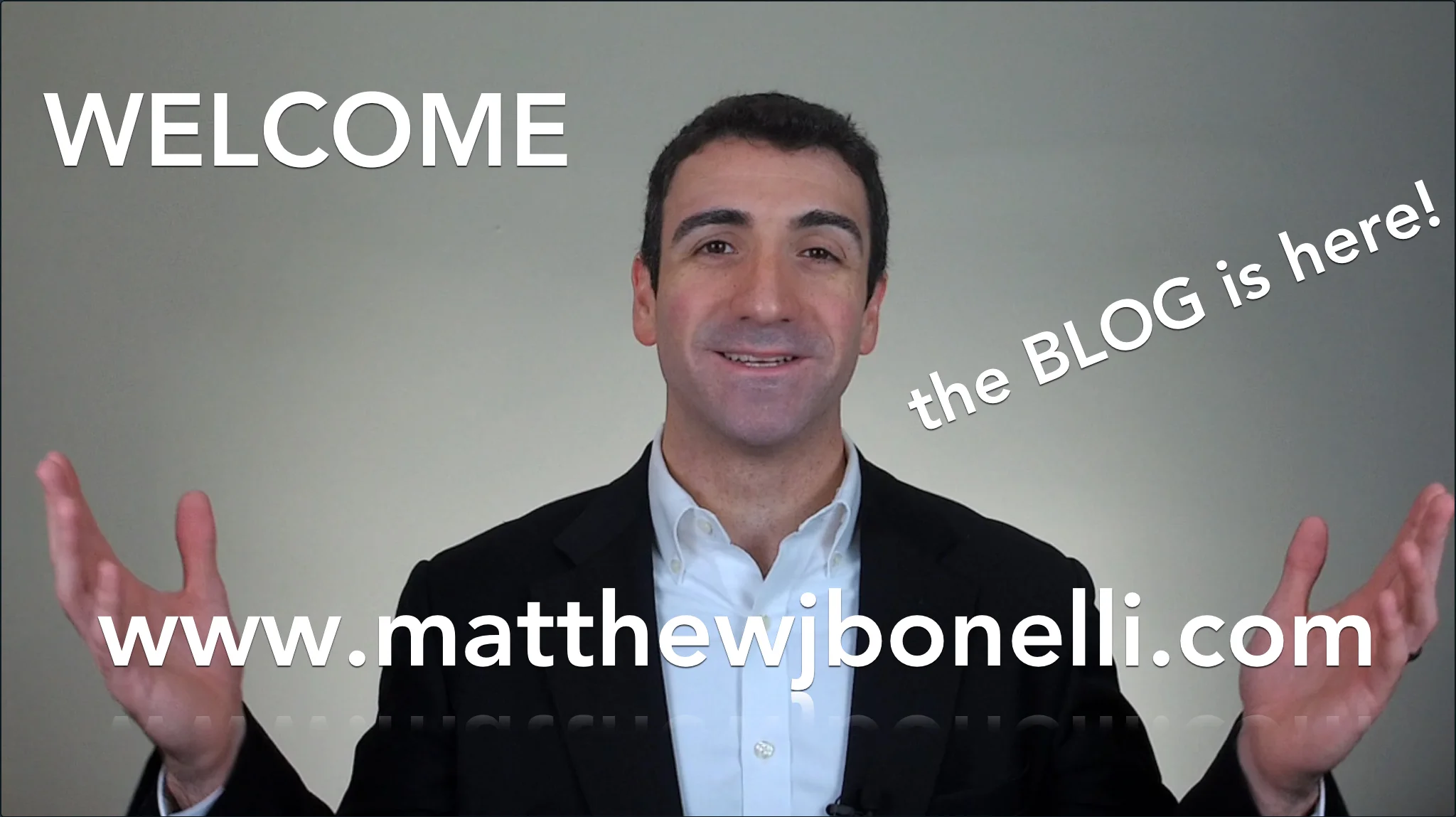 Welcome to the Blog!