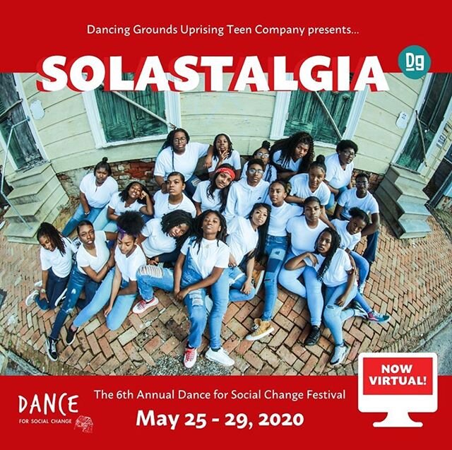 Hey y&rsquo;all it&rsquo;s been a while but we are back and ready to bring something special for you all!! Dance for Social Change 2020 is now virtual❗️ Join us as we listen &amp; discuss with local leaders, celebrate New Orleans through movement and