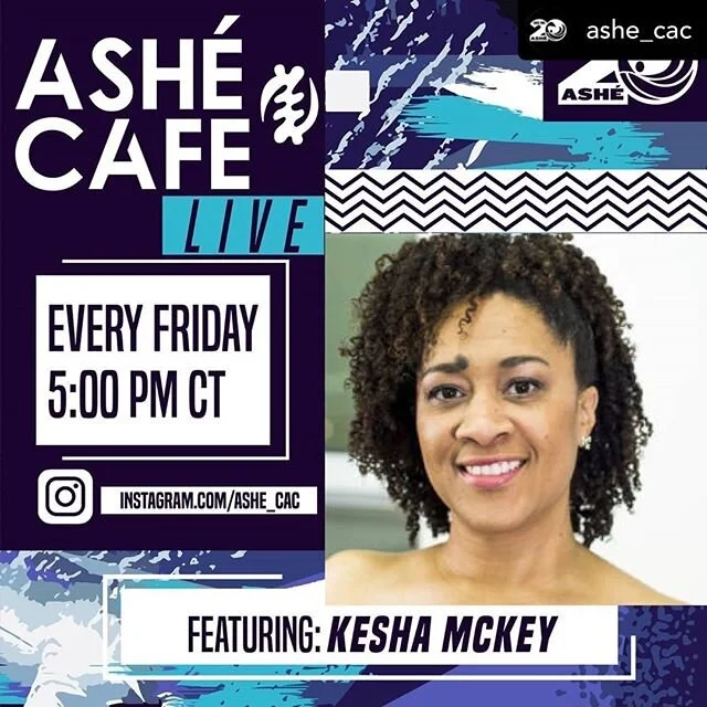 Today at 5pm CDT
#Repost&bull; @ashe_cac We'll be joined in the Ash&eacute; Cafe by Kesha McKey, Founder/Artistic Director of @kmdanceproject and Chair of Dance at @nocca.nola. ⁣
⁣
Kesha has been an integral part of the Ash&eacute; family for over a 