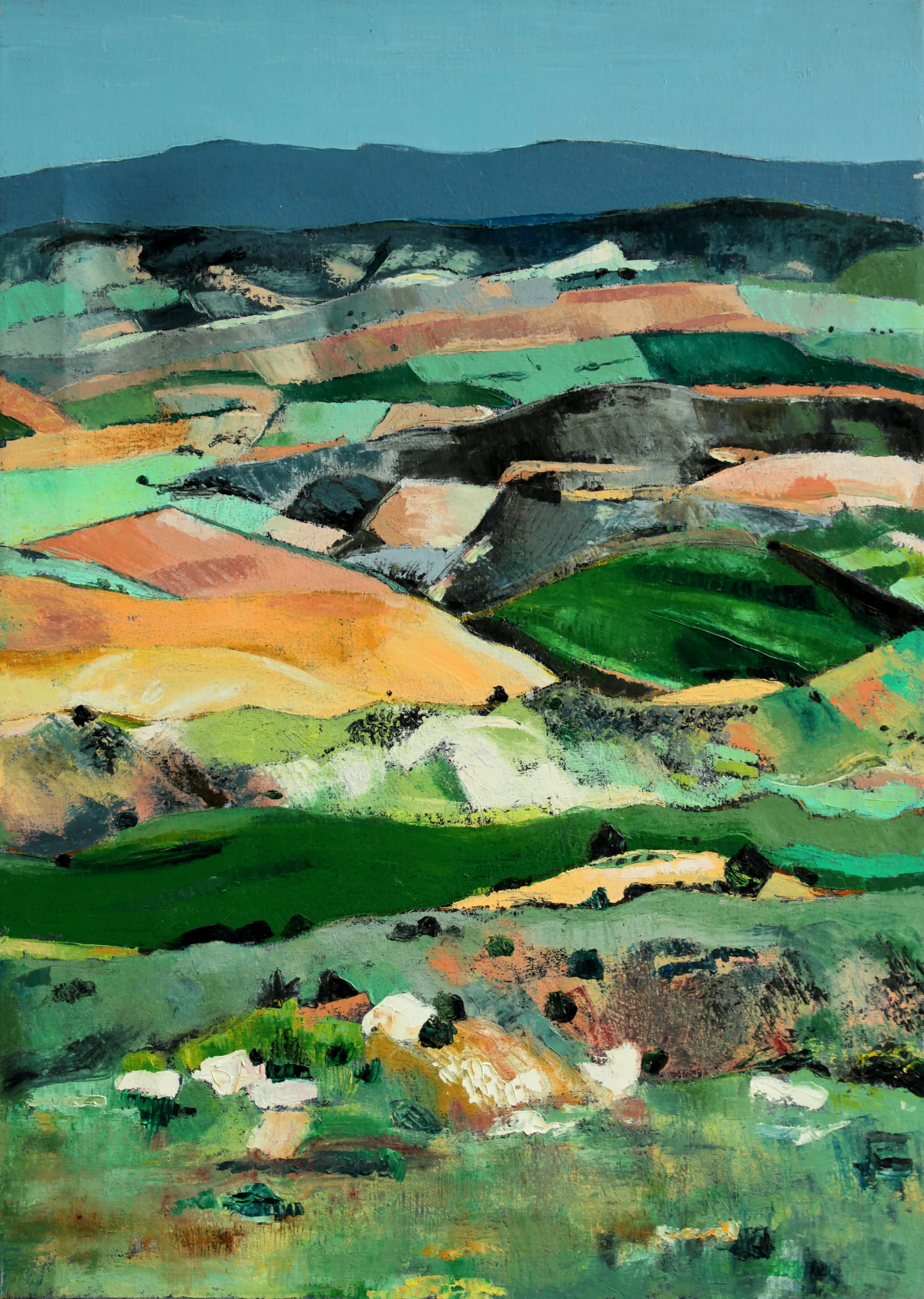  SPAIN  Sun-drenched valleys and fields of southern Spain  