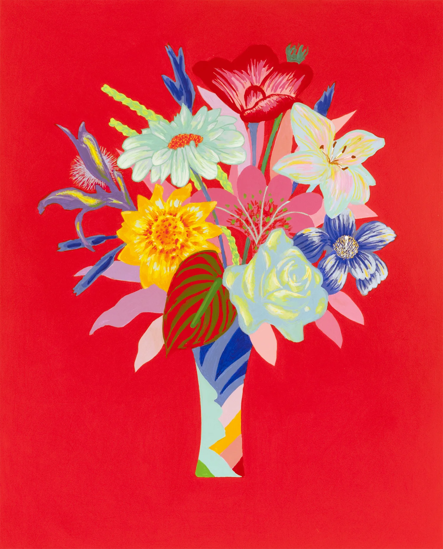 Unrepentant Flowers: Orange