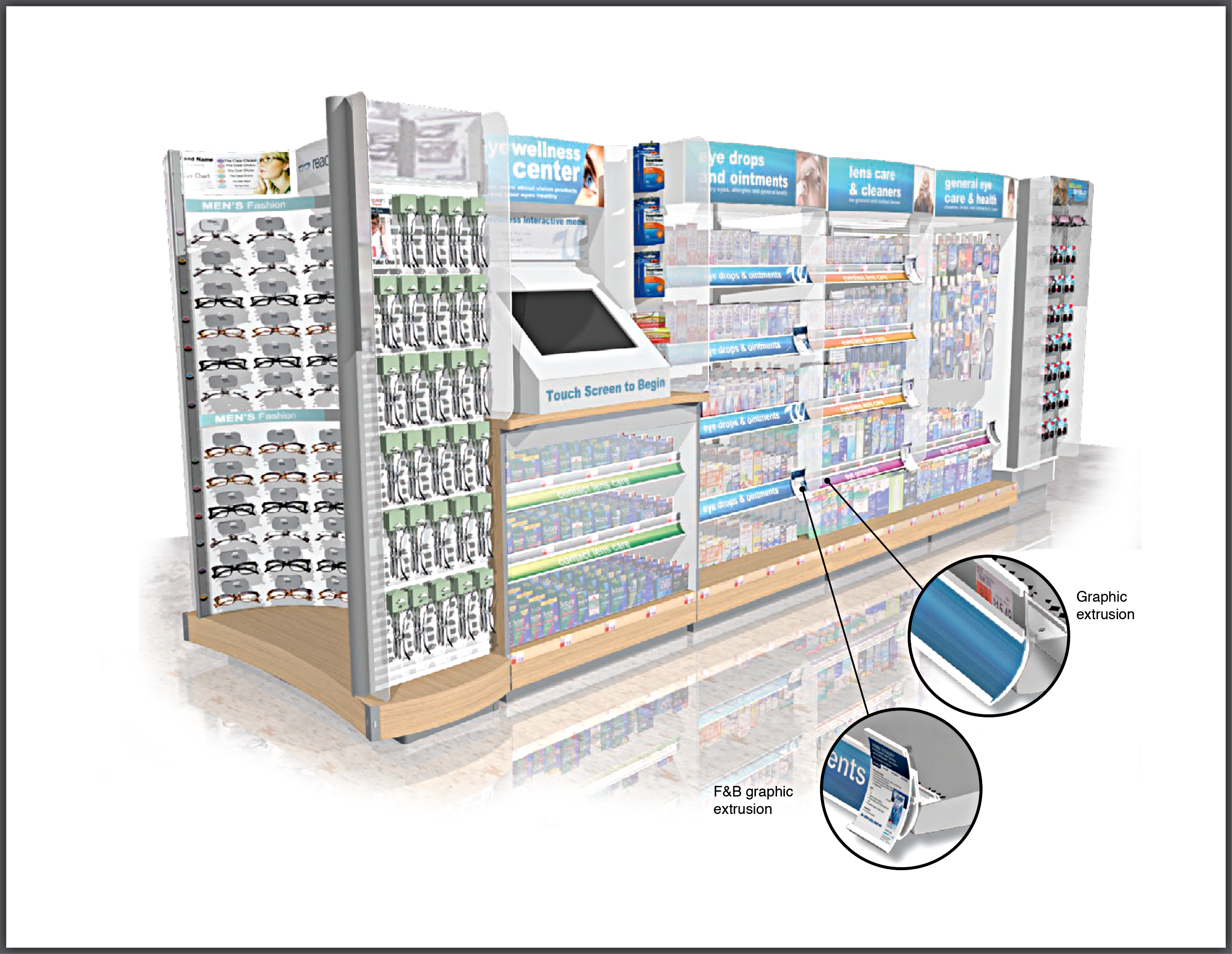 Endcap and Inline Section