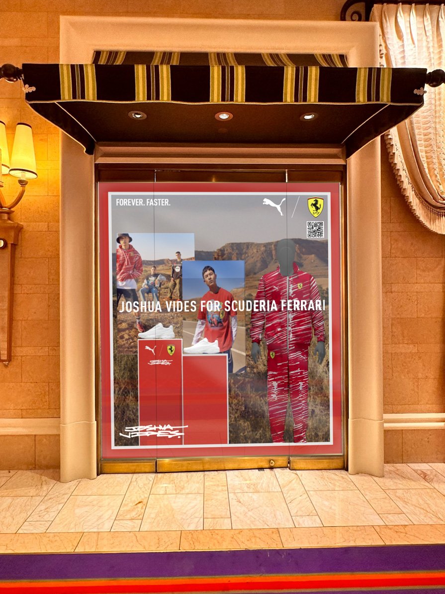 PUMA X Joshua Vides at Wynn Hotel and Resorts Las Vegas