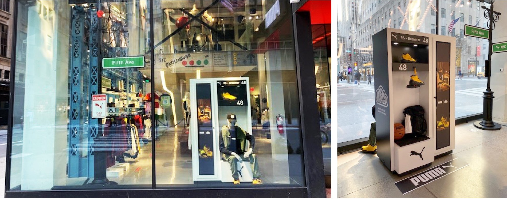 PUMA Flagship 5th Ave Window - Dreamer Launch