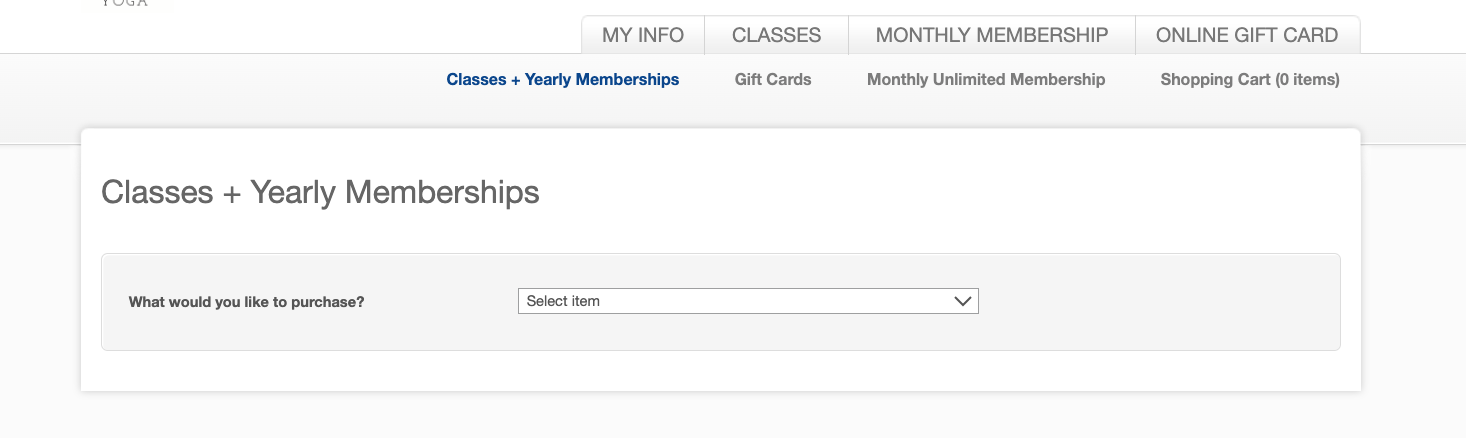 2.) Add purchases to your cart
