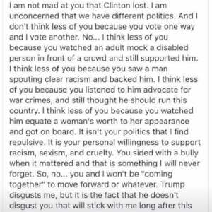 A Faceborg meme traveling around to help us feel complete in our self righteous rage.
