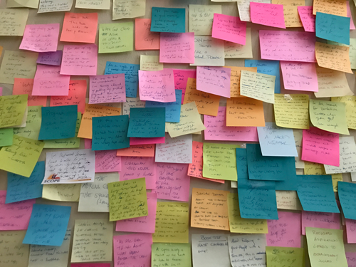Notes from the Post-it Wall – Week of July 16, 2017