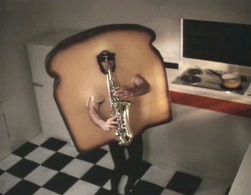 "Sax Toast” photo concept/art direction by Stephen Sayadian