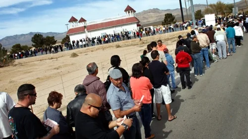 If only we could combine voting with the hopelessness of not winning money...