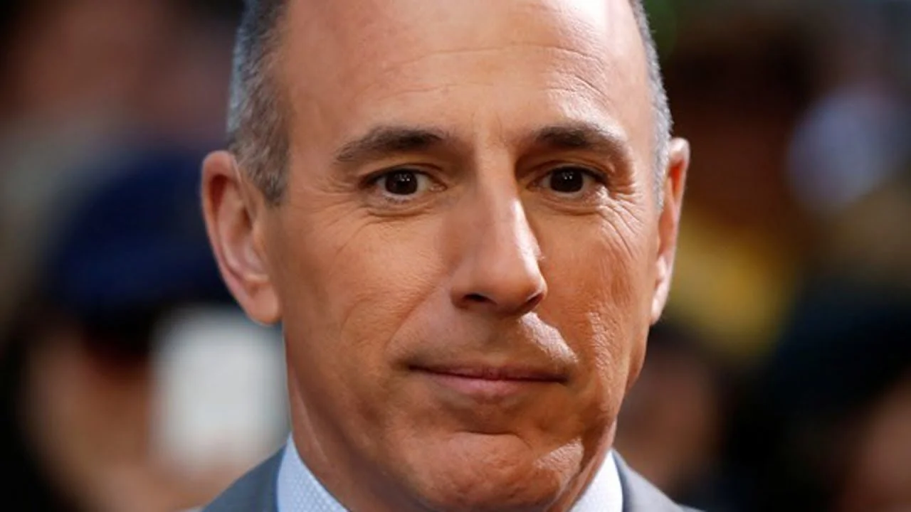 Matt Lauer, former person of arguable importance. Also, a shit. 