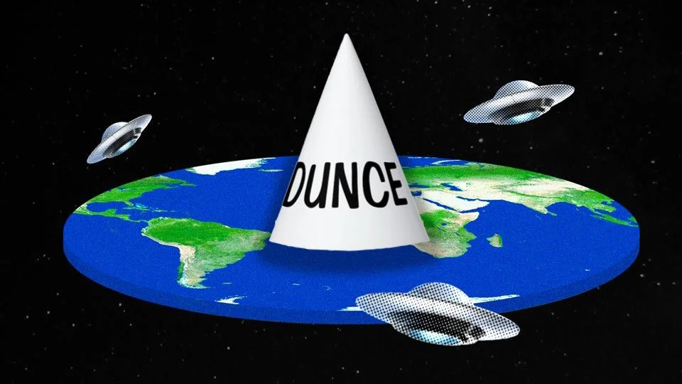 “You’ll get my two-dimensional planet when you pry my dumb, dead fingers from it.” — Bill Hicks