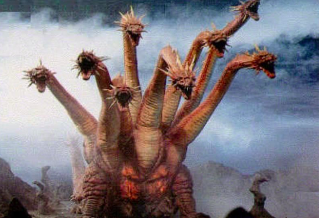 Orochi is an eight-headed dragon. Like my dick.