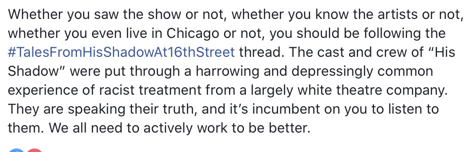 “Harrowing and depressingly common…” is histrionic. “…racist treatment…” is character assassination.