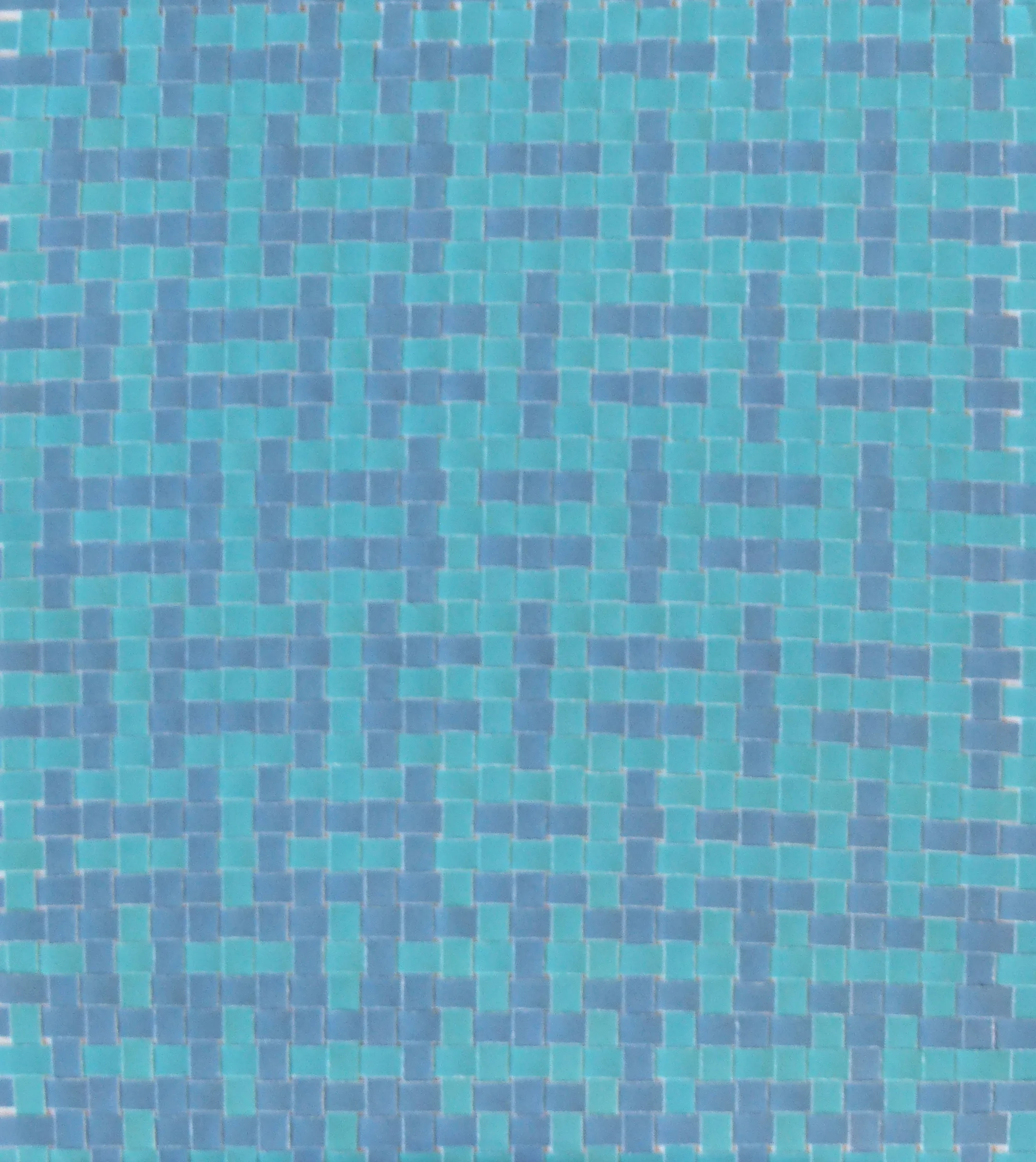Playing with plain weave fading in blue