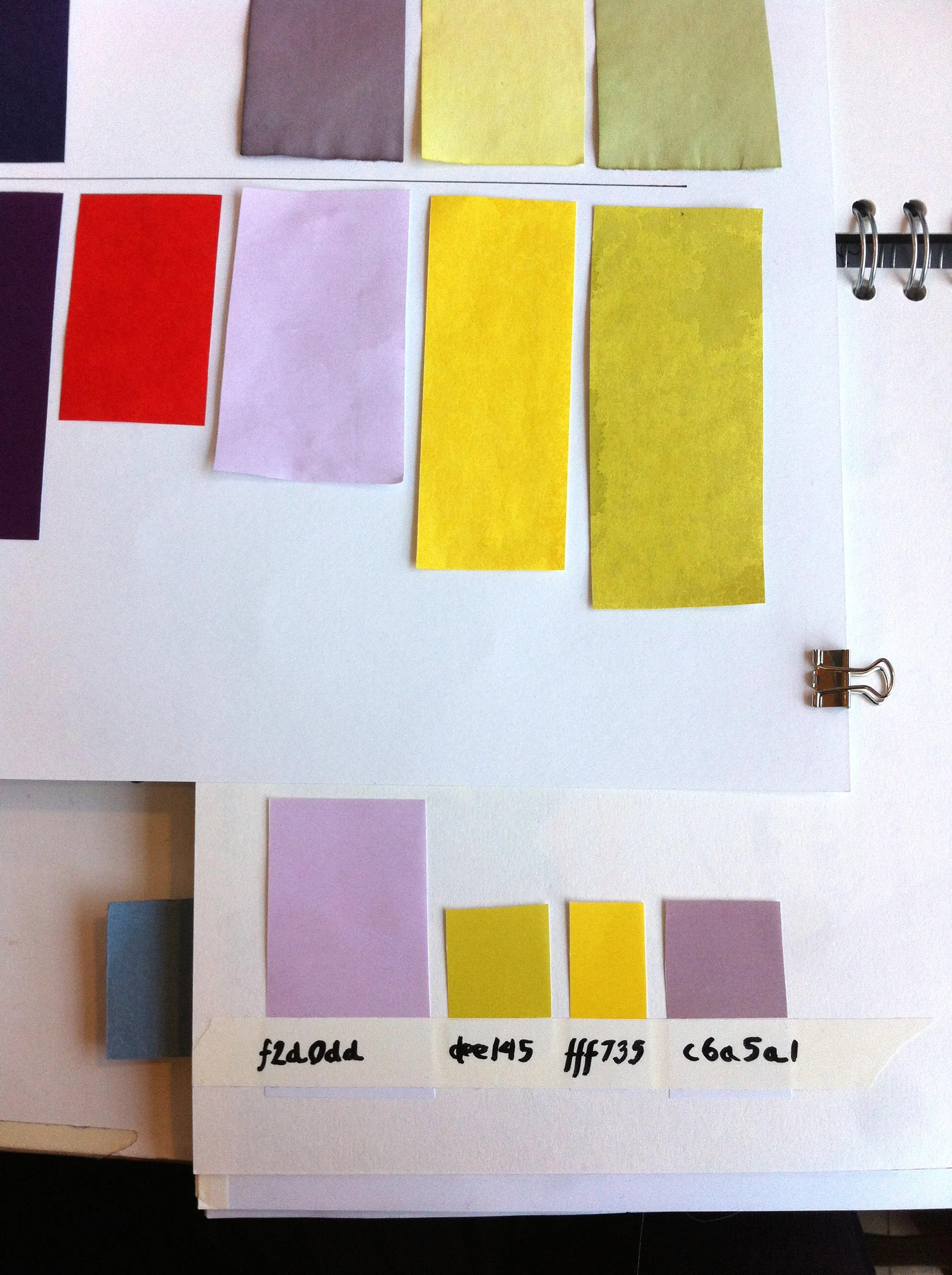 Matching handpainted colors with digital ones