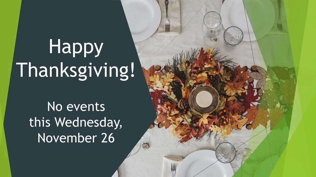 No Evening Activities 11/26