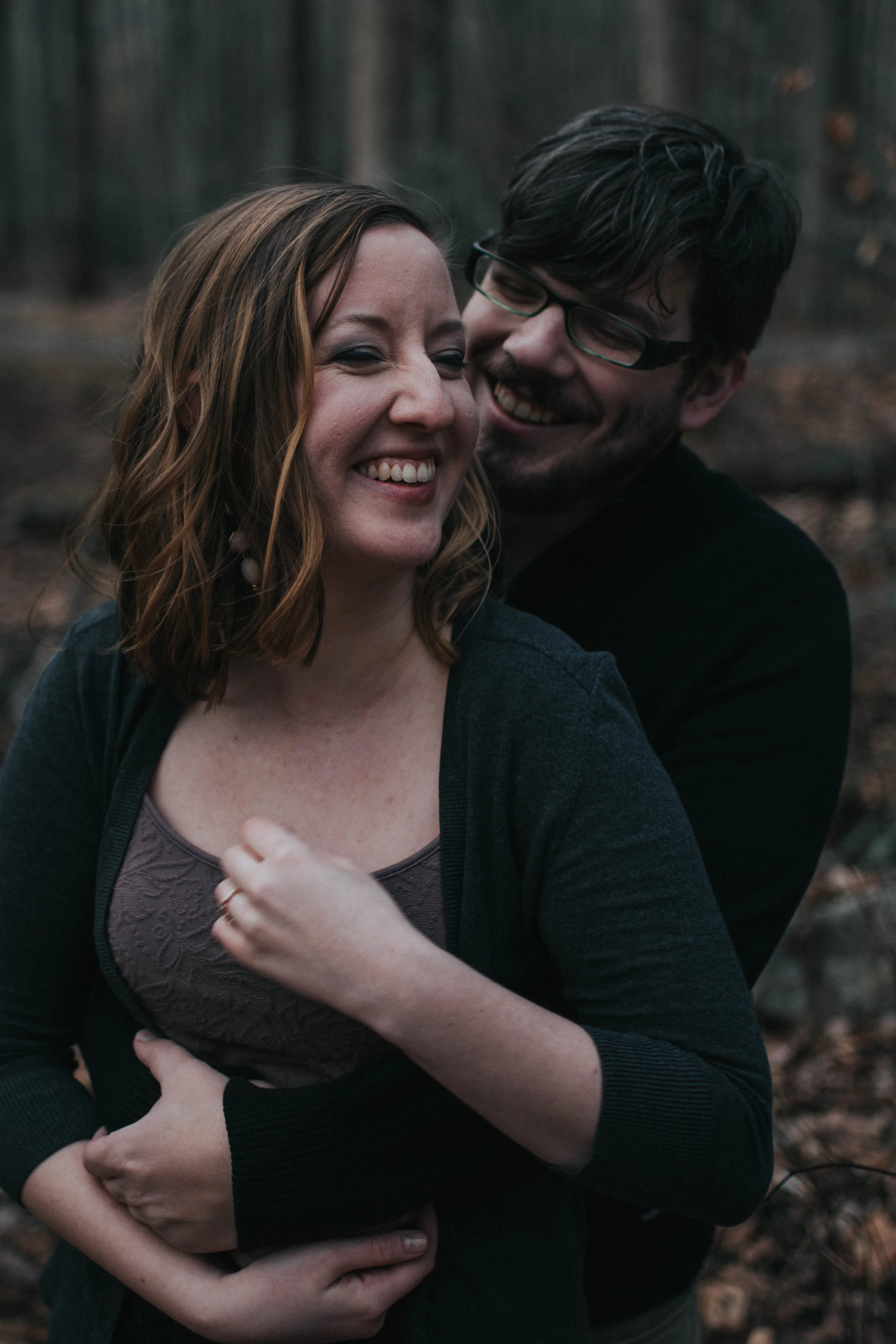 Adventure Engagement Session at Beauty Spot in Kingsport, Tennessee