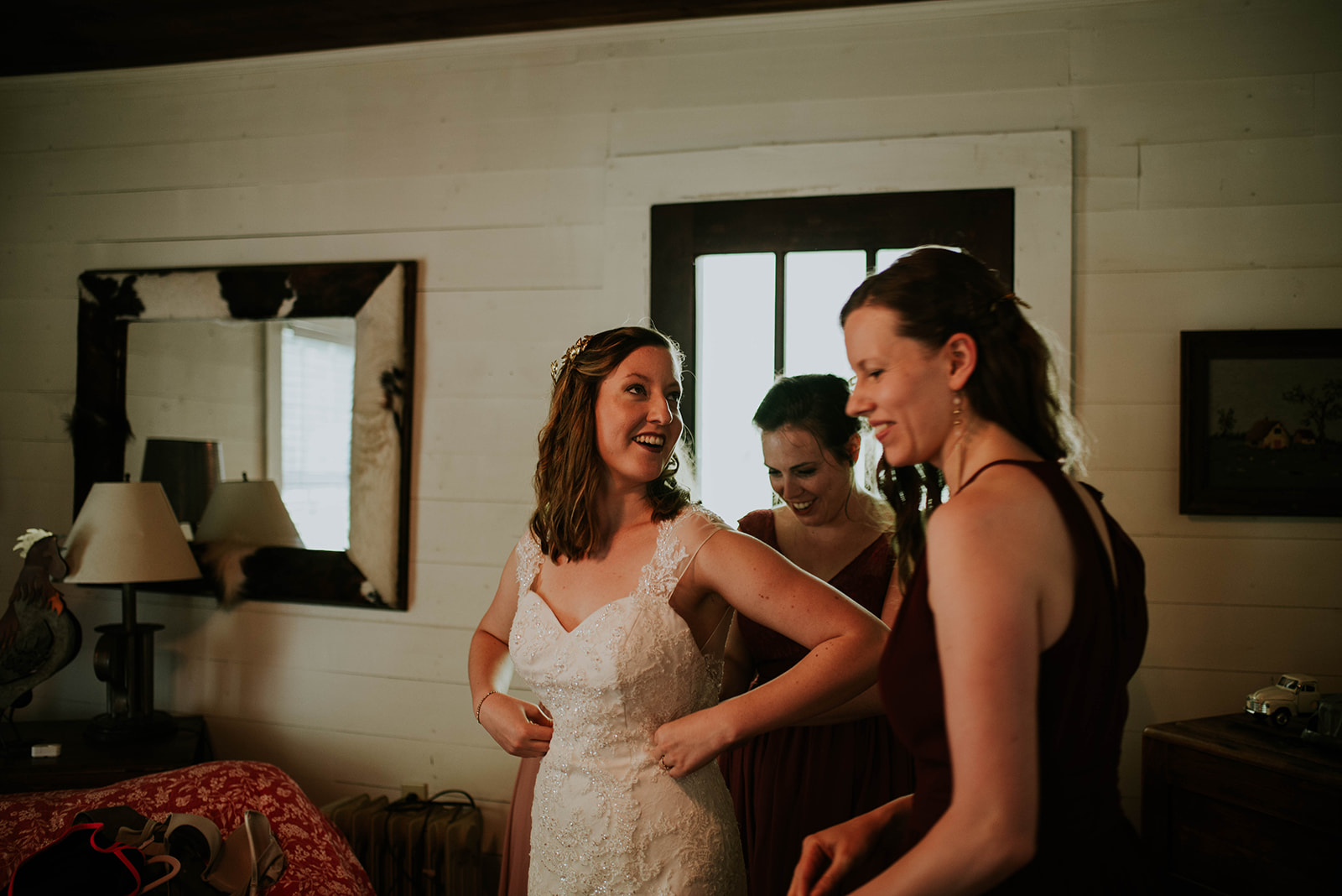 Intimate Mountain Wedding at White Fence Farm in Trade, TN