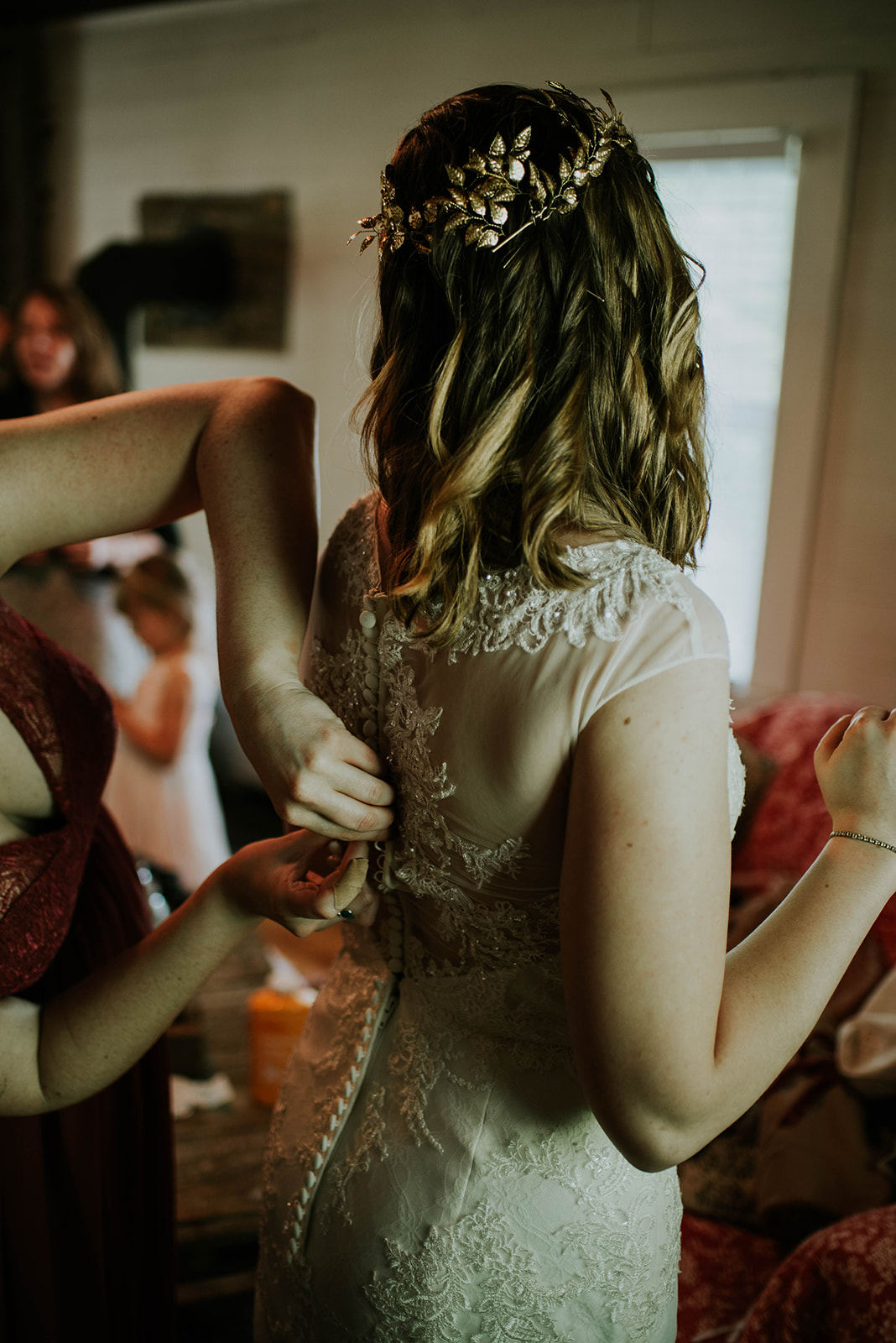 Intimate Mountain Wedding at White Fence Farm in Trade, TN