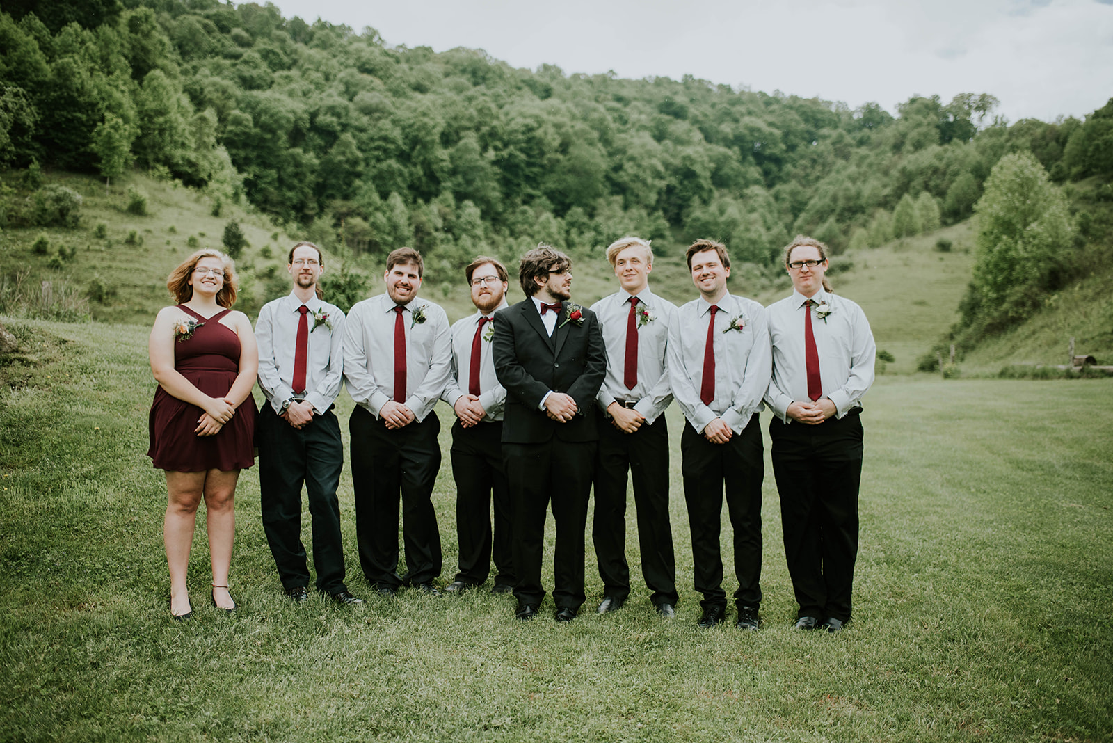 Intimate Mountain Wedding at White Fence Farm in Trade, TN