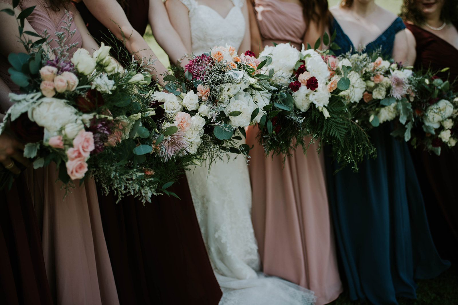 Intimate Mountain Wedding at White Fence Farm in Trade, TN