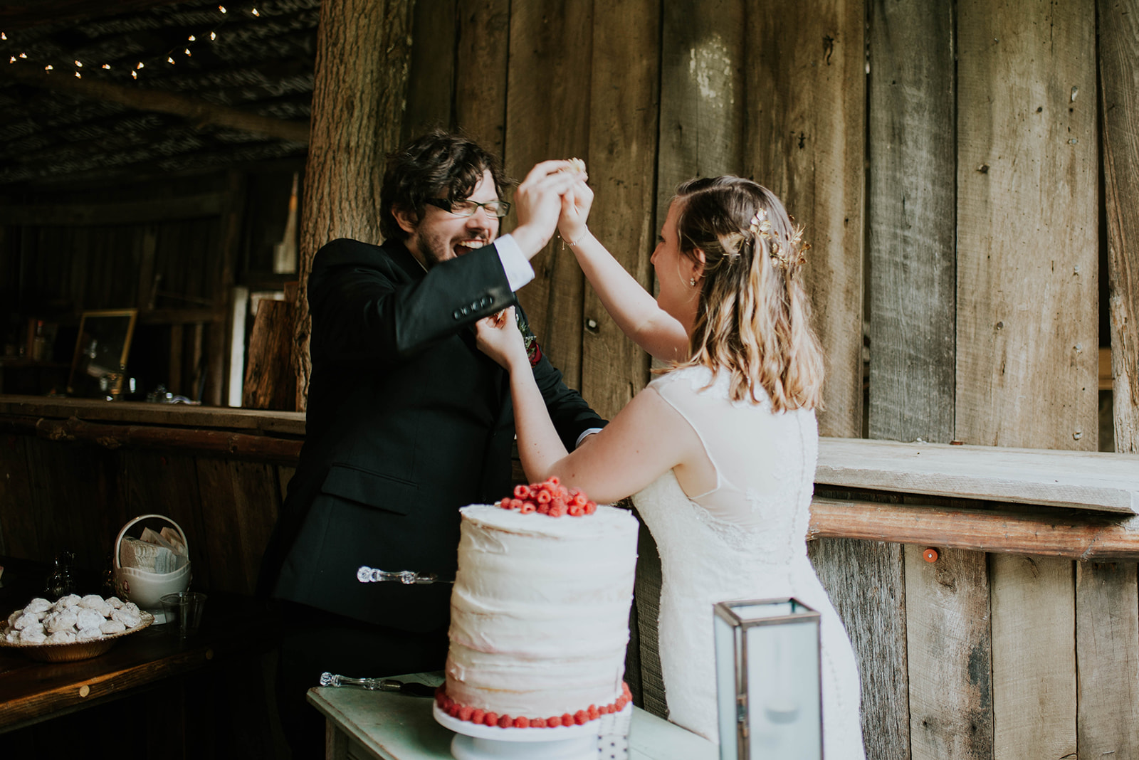 Intimate Mountain Wedding at White Fence Farm in Trade, TN