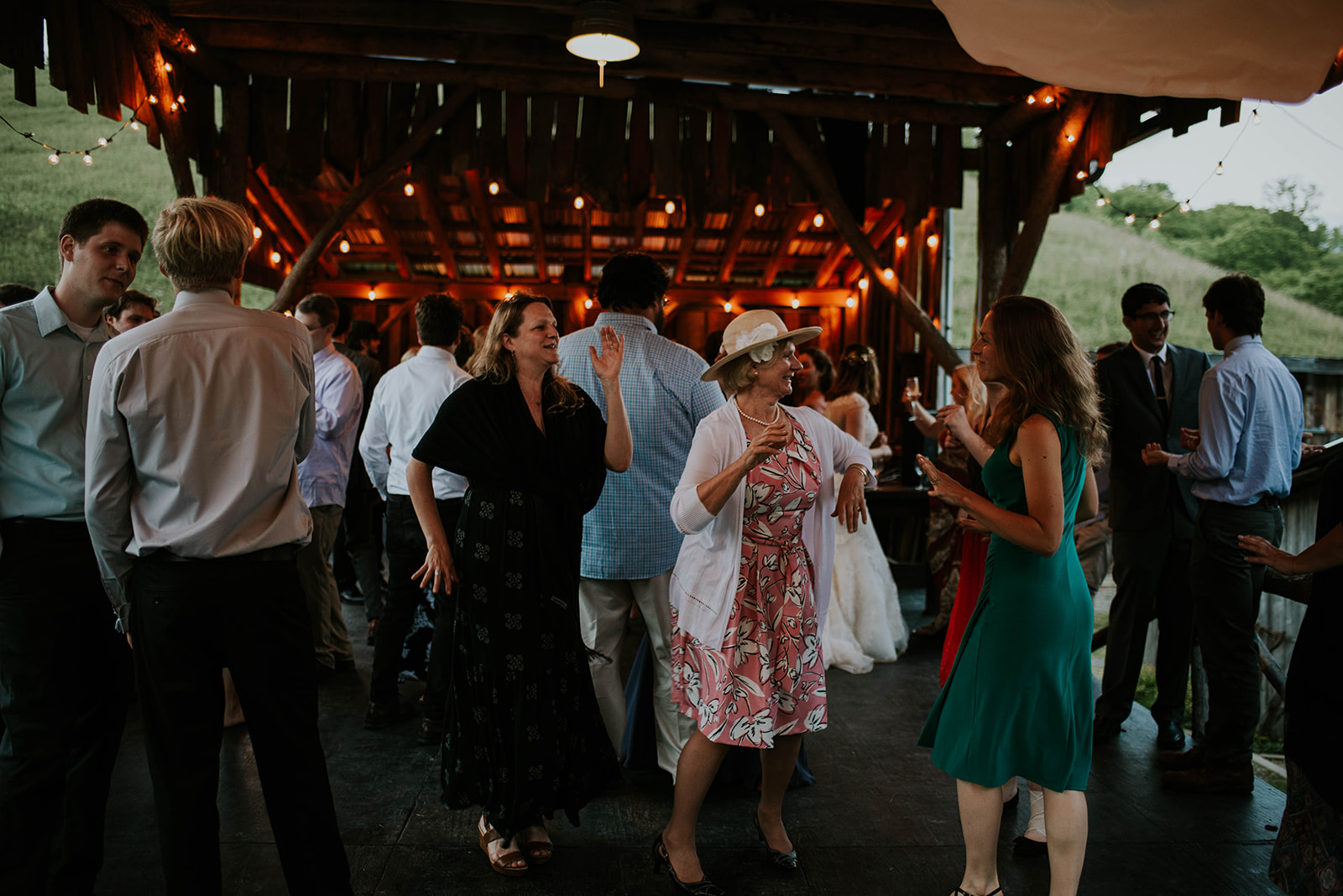 Intimate Mountain Wedding at White Fence Farm in Trade, TN