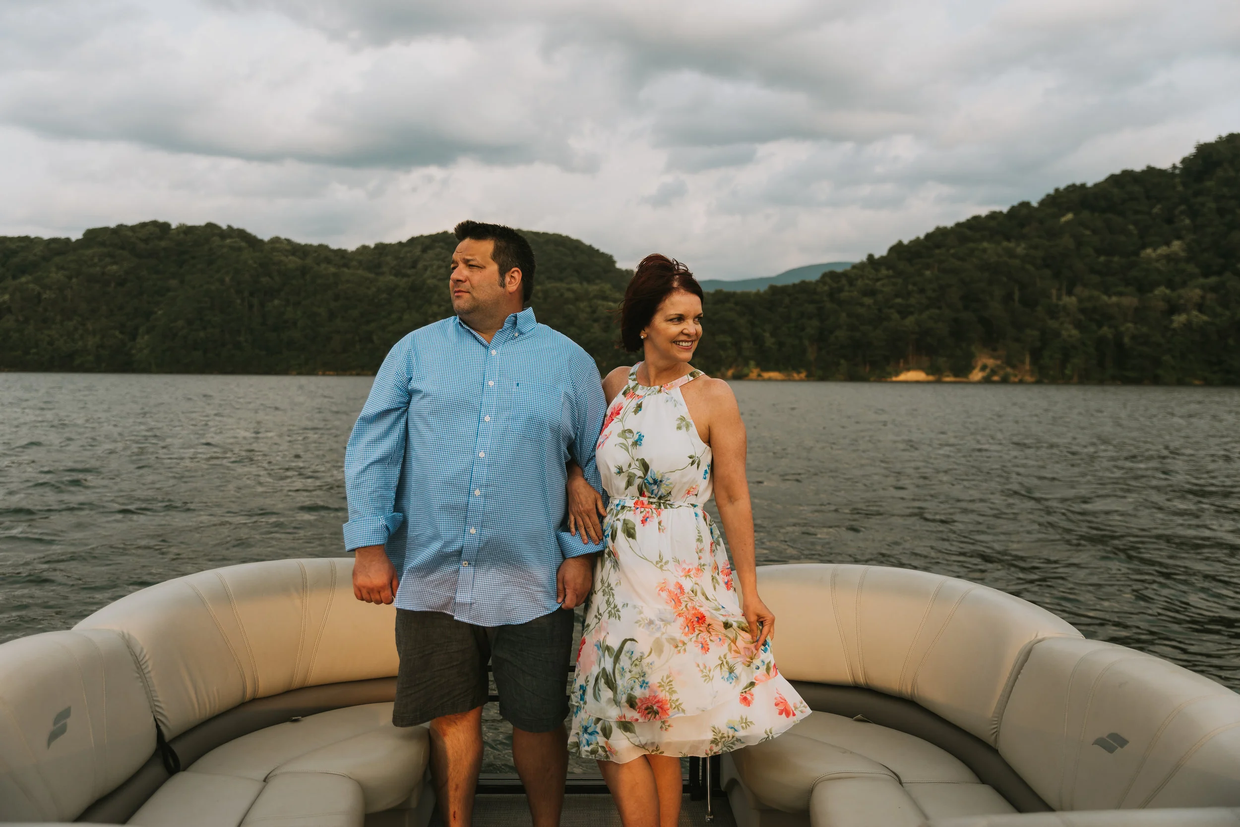 South Holston Lake Engagement Session, East Tennessee Wedding Photographer, Northeast Tennessee Wedding Photographer