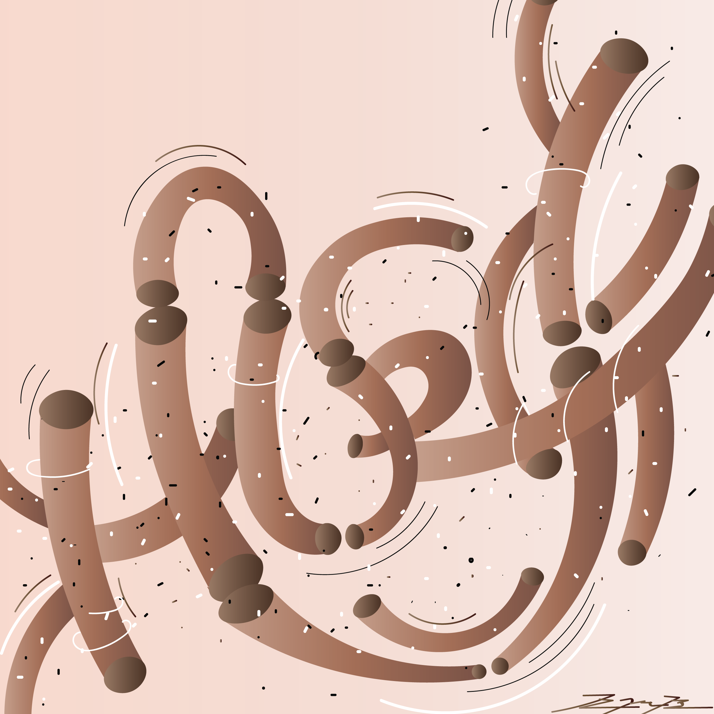 'HUSH' in Broken Fluidity