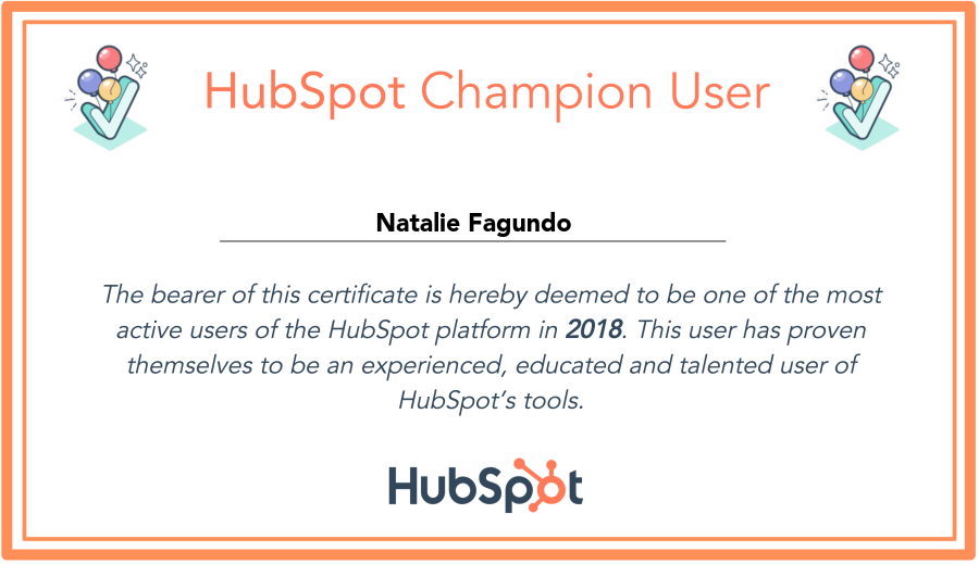 Hubspot Champion User