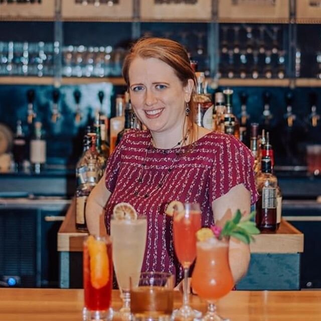 In keeping with our &quot;Meet the Bartenders&quot; series, this is Anna Welker @annavonshans Before Corona times Anna was &ldquo;very happily slinging drinks ranging from zero to 100+ proof at @topsidebmore on the fifteenth floor of Hotel Revival in