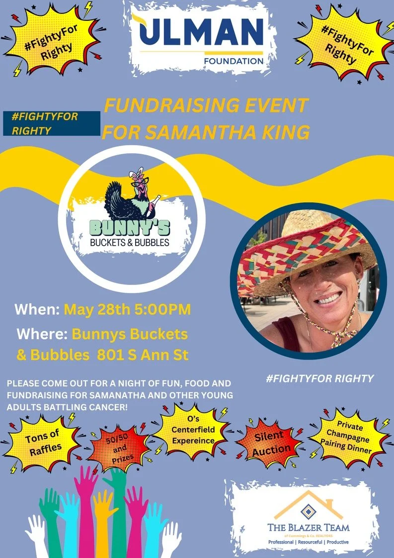 BUNNY's: Fundraising For Samantha King/Ulman Foundation