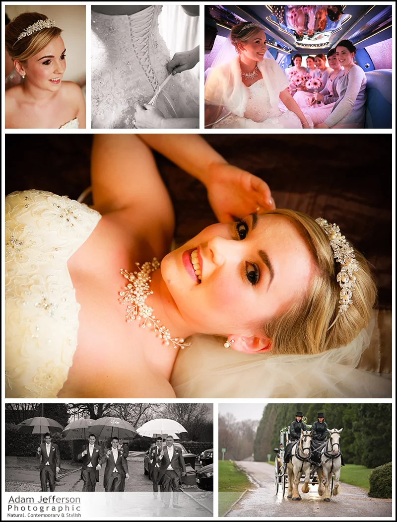 Plenty of space for your bridal preparations, here in the Bridal Suite.