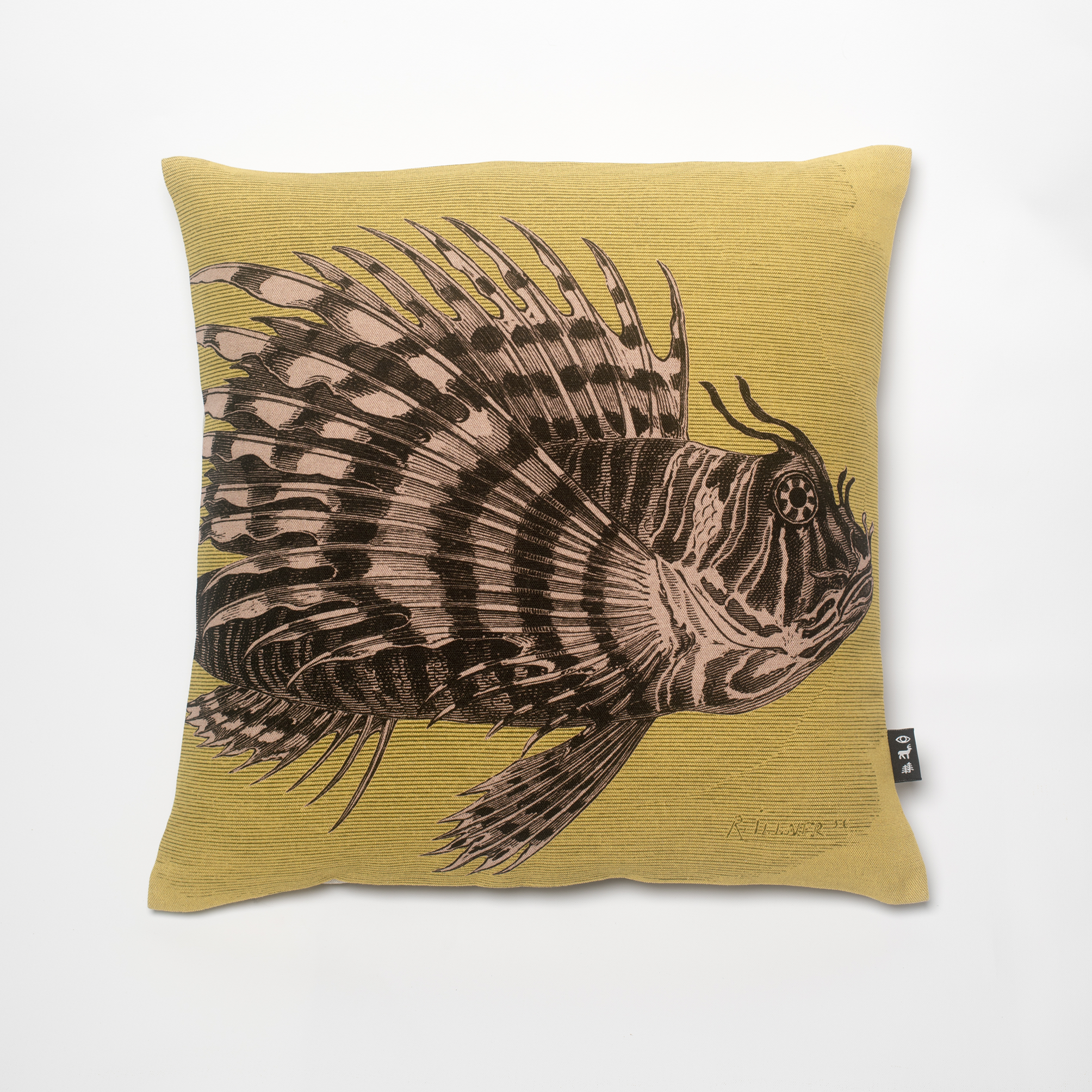 Red Lion Fish Cushion