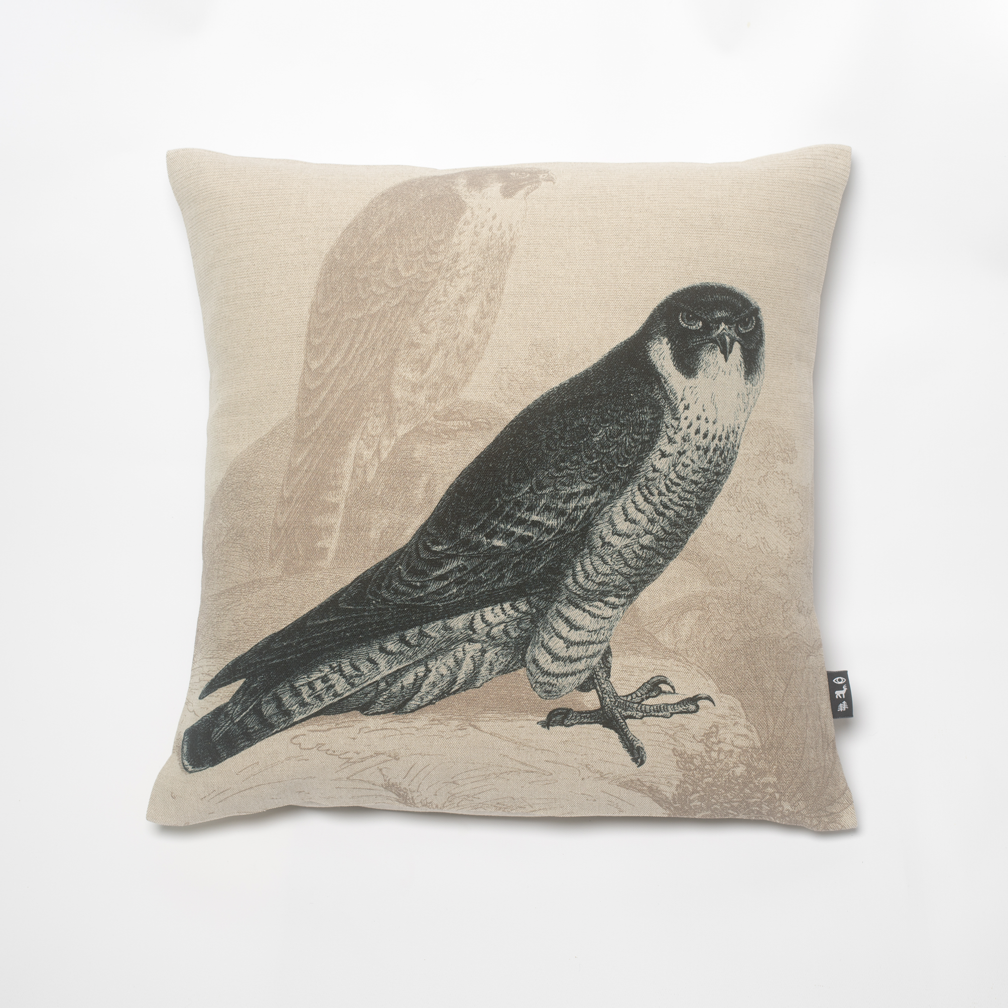Peregrine Falcon Cushion (Plain)