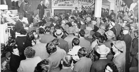 The first unreserved Ritchie Bros. auction in 1958