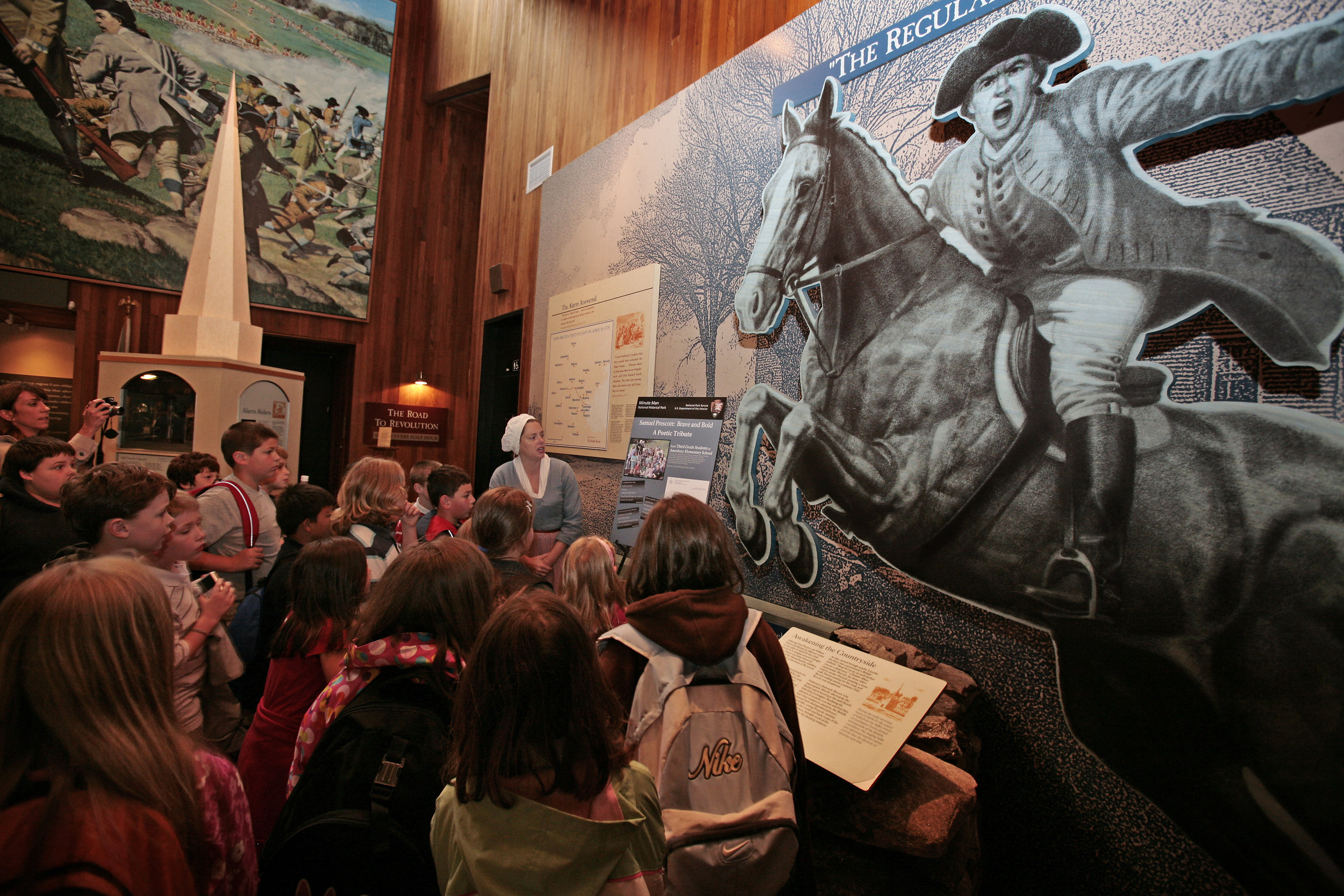 Interpretive program at Minute Man National Historical Park