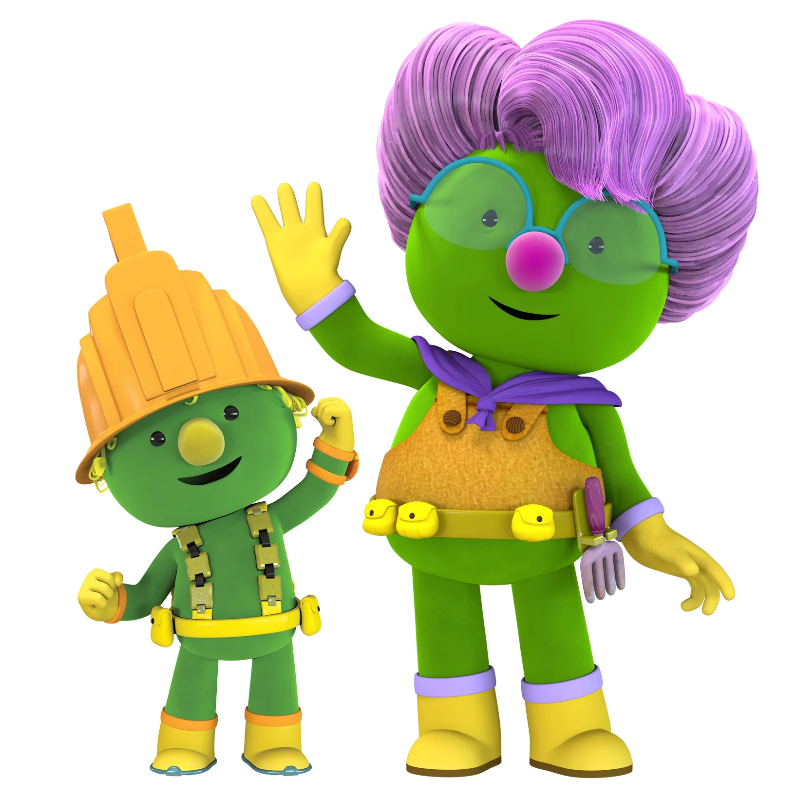 Flex and his grandma from Doozers
