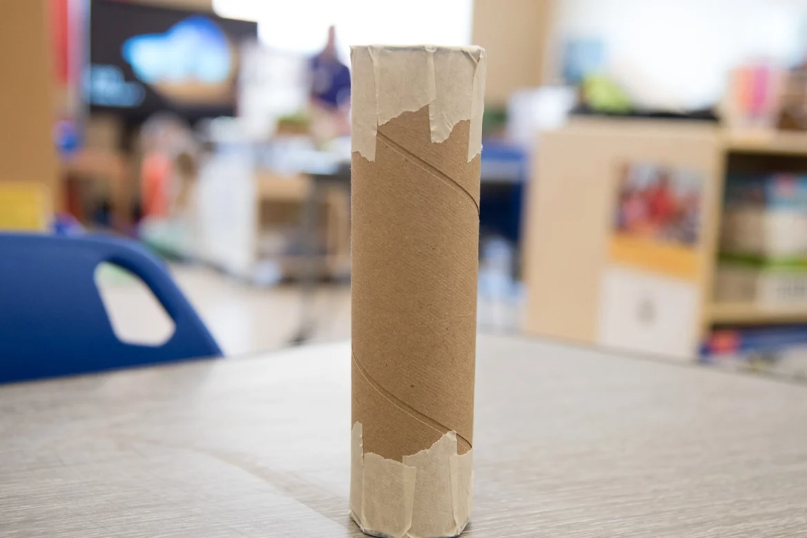 How to Make Musical Rain Sticks with our Friends at Kiddie Academy