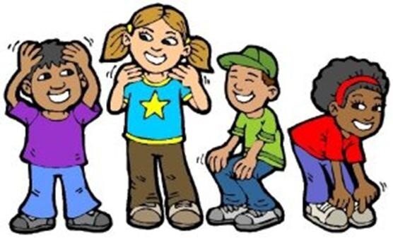 Simon says game for kids