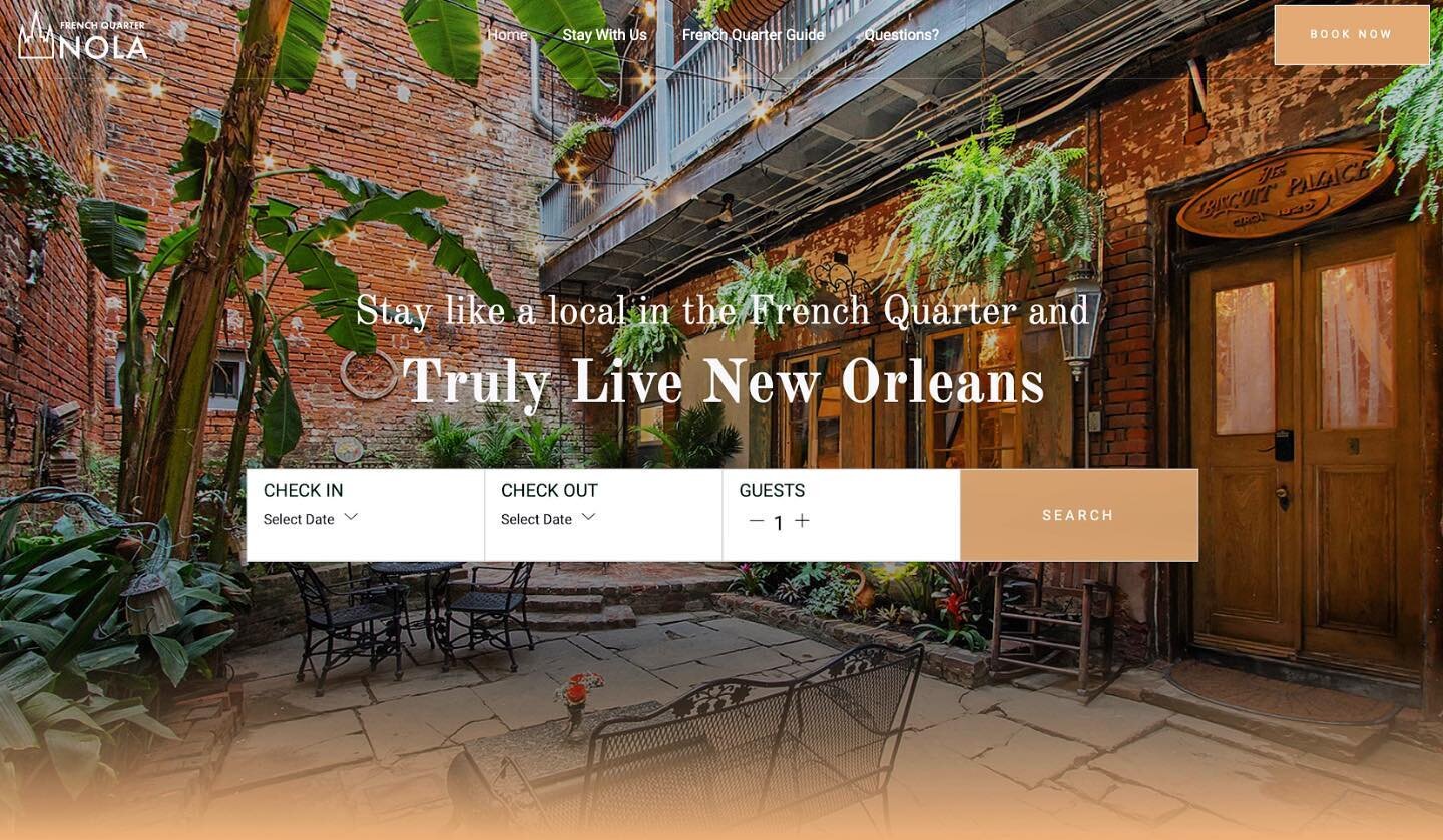 Say a big hello to French Quarter NOLA! ⚜️🎉

We have a brand-new look that we are so excited for you to check out just in time for you Mardi Gras! 

We are offering Studios, 1 Bedrooms, 2 Bedrooms, and Penthouses for all your vacation (and Mardi Gra