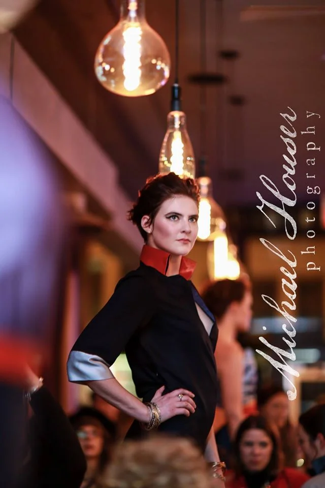 Photographer: Michael Houser Designers: Mercedes Bergman & Duchess of Whittier Hair: Mark Navarro Makeup: Laura DuVall Seaboy Models: Noelle Bauer