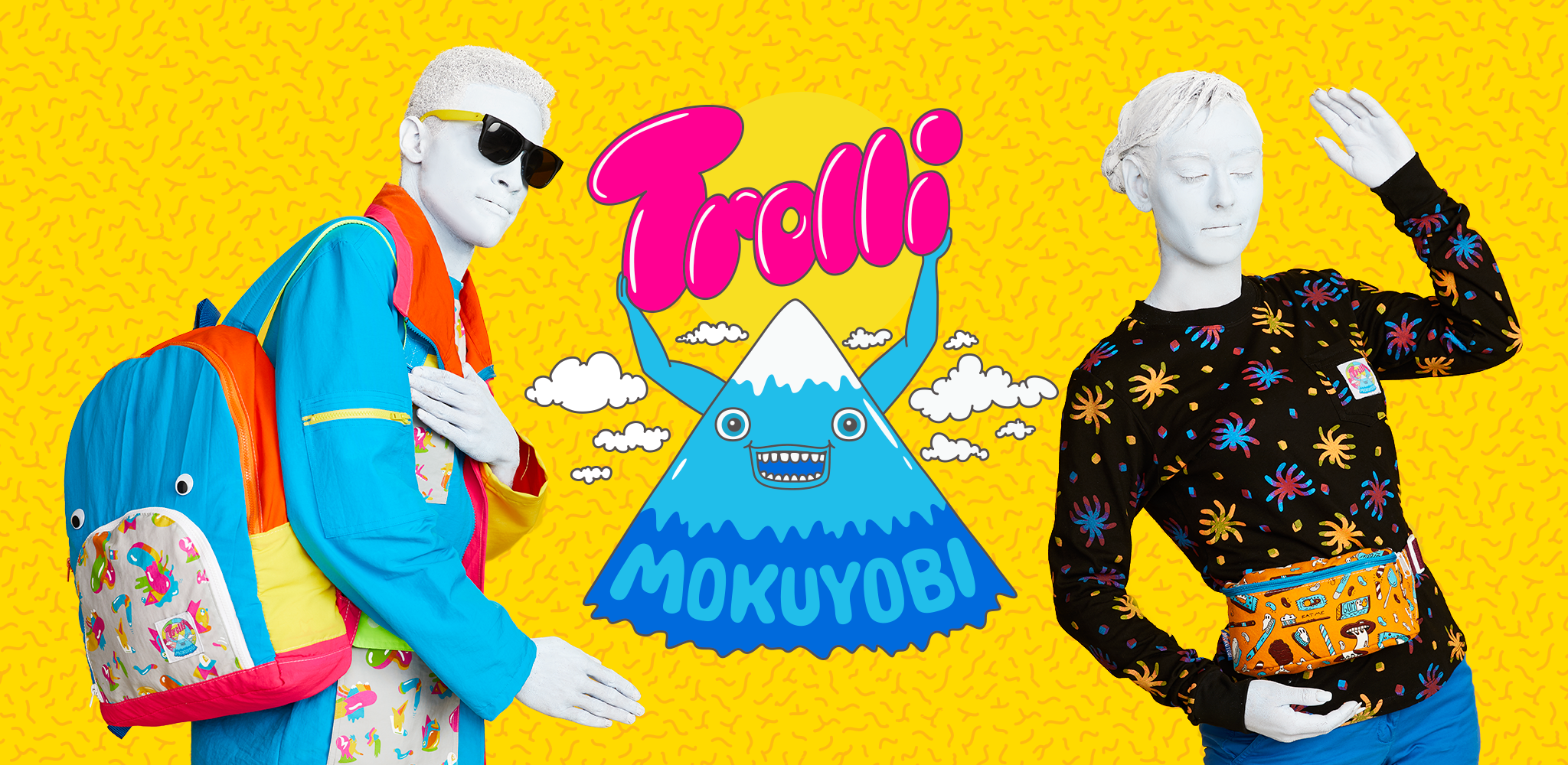 Trolli X Mokuyobi Collaboration Campaign "Weirdly Woven" Bodypainting/Hair/Makeup: Laura DuVall Makeup Artistry and Mark Navarro Periscope Productions