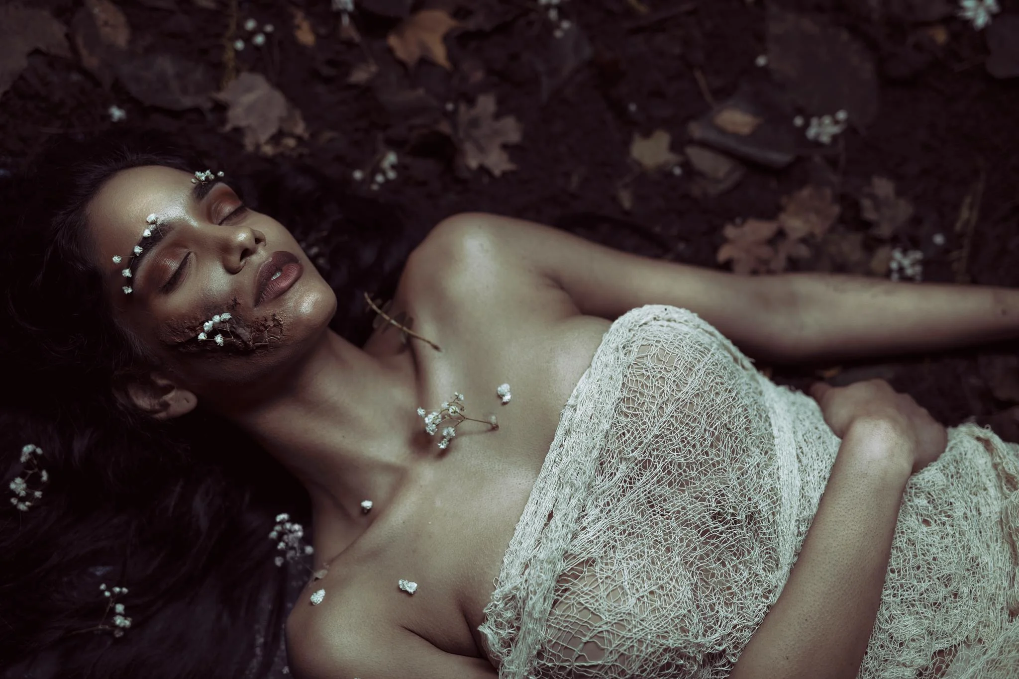Photographer Artist Regina Wamba FX Makeup Laura Elizabeth DuVall Seaboy Model Selena BayBay